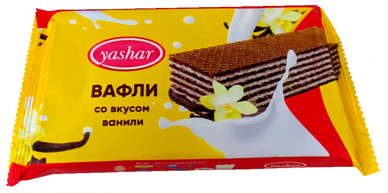 Вафли со вкусом ванили