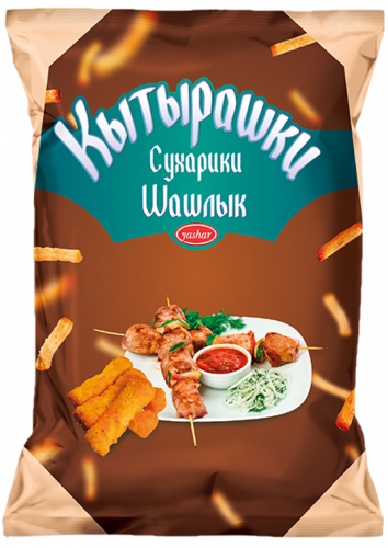 "Кытырашки" с шашлыком