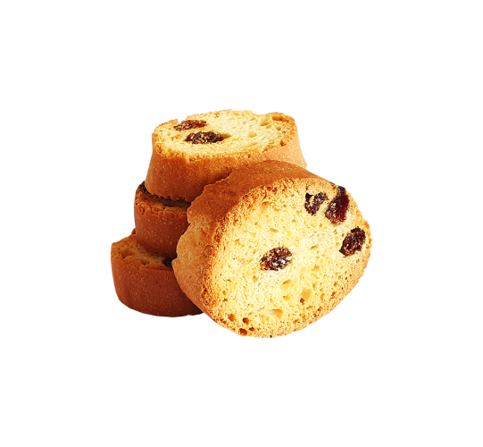 Сухари сдобные с изюмом