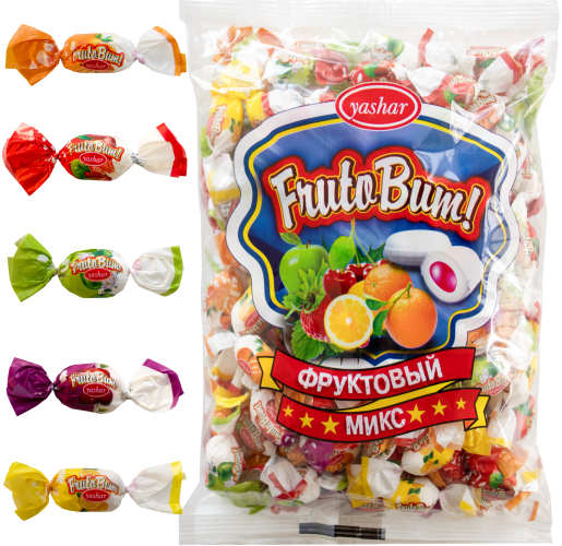 Жевательная карамель "Fruto-Bum"