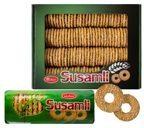 Кунжутное печенье "Susamli"