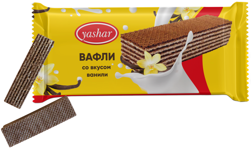 Вафли со вкусом ванили