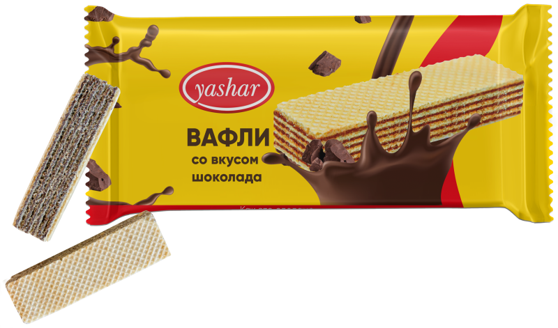 Вафли со вкусом шоколада